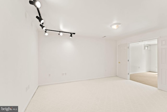 42935 Palliser Ct, Leesburg, VA 20176 - carpeted empty room featuring track lighting and baseboards