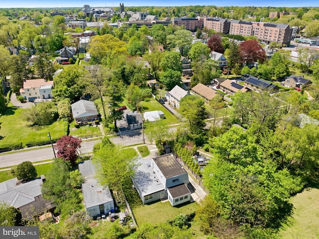 drone / aerial view