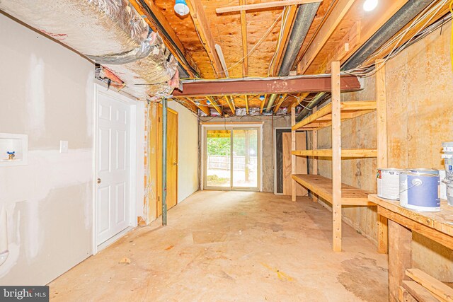 12136 Pawnee Dr, Gaithersburg, MD 20878 - view of below grade area
