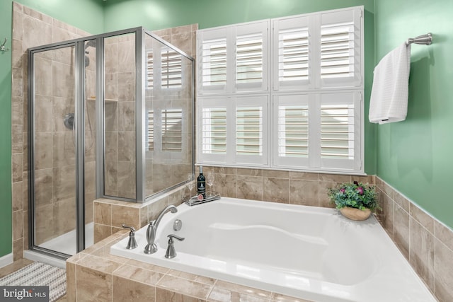 3058 Sunny Ridge Dr, Odenton, MD 21113 - full bath featuring a shower stall and a bath
