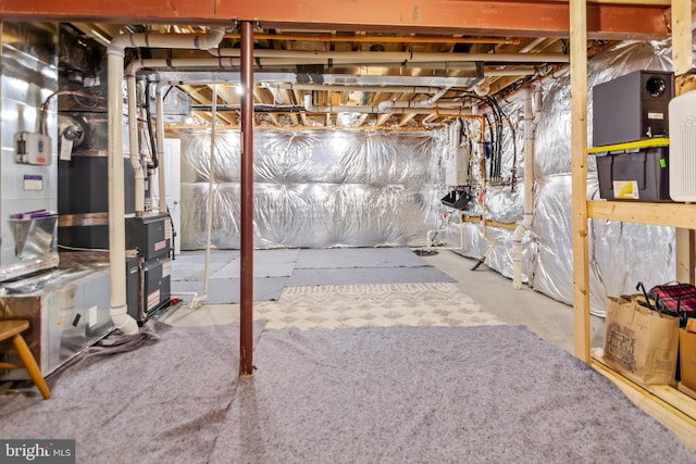 3058 Sunny Ridge Dr, Odenton, MD 21113 - view of unfinished below grade area