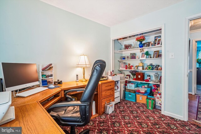 10114 Erin Ct, Manassas, VA 20110 - home office featuring carpet