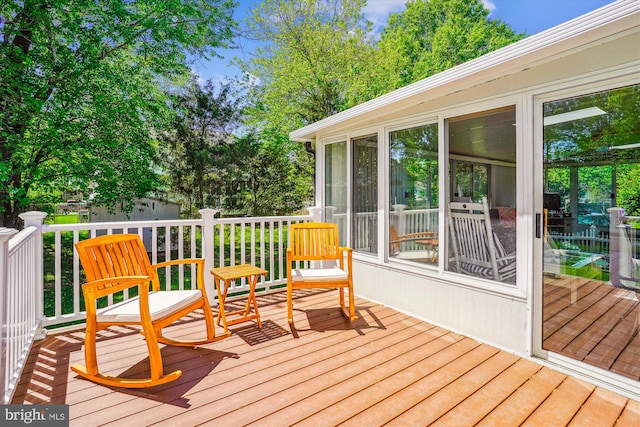 10114 Erin Ct, Manassas, VA 20110 - view of deck