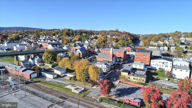 birds eye view of property featuring a residential view