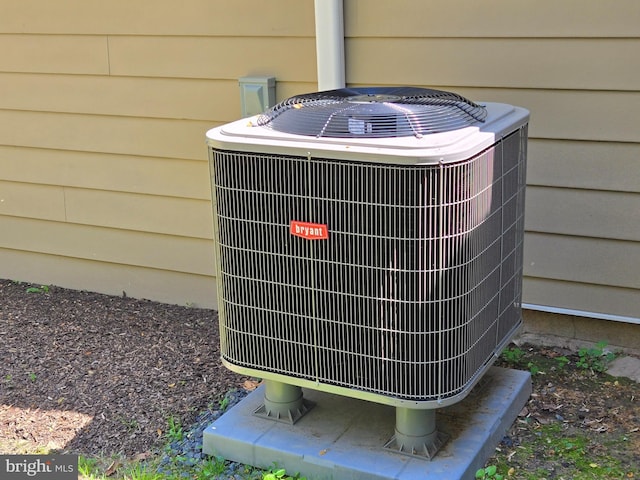 exterior details featuring central air condition unit