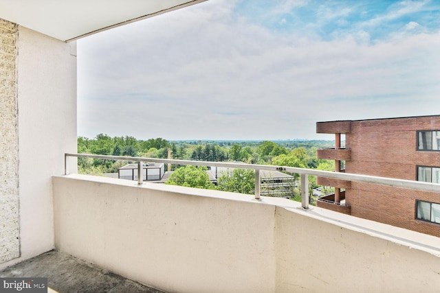 4515 Willard Ave Unit 1710S, Chevy Chase, MD 20815 - view of balcony