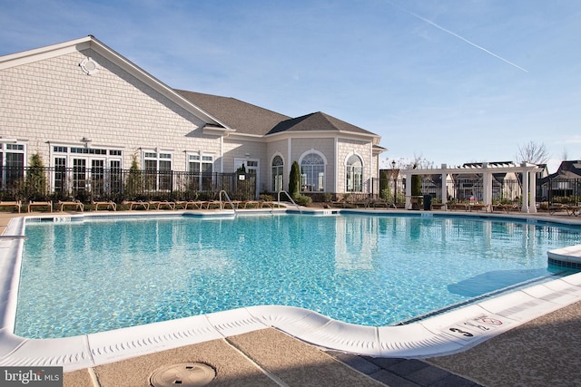44365 Adare Manor Sq, Ashburn, VA 20147 - community pool featuring a pergola