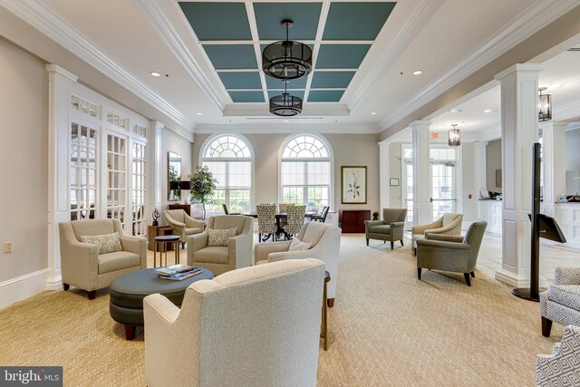 44365 Adare Manor Sq, Ashburn, VA 20147 - common area with ornamental molding