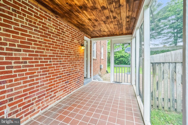 1918 Brisbane St, Silver Spring, MD 20902 - view of unfurnished sunroom