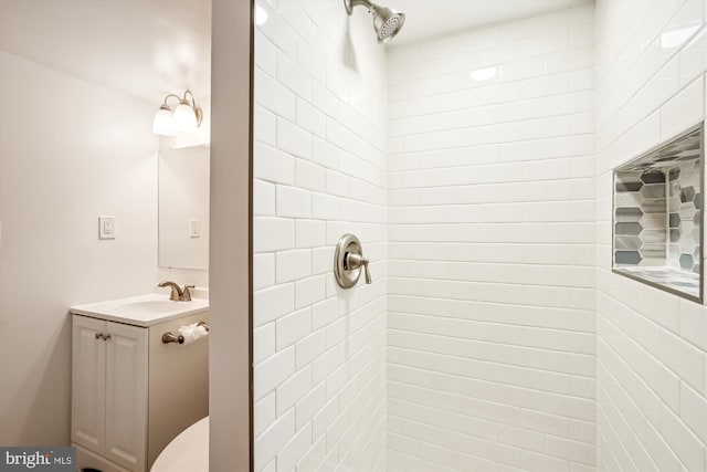1918 Brisbane St, Silver Spring, MD 20902 - full bath featuring vanity and tiled shower