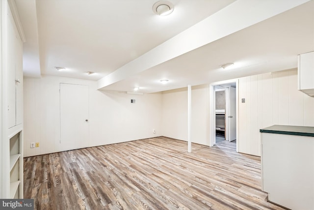 1918 Brisbane St, Silver Spring, MD 20902 - finished basement featuring light wood-style floors