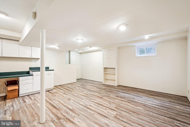 1918 Brisbane St, Silver Spring, MD 20902 - basement with light wood-style flooring