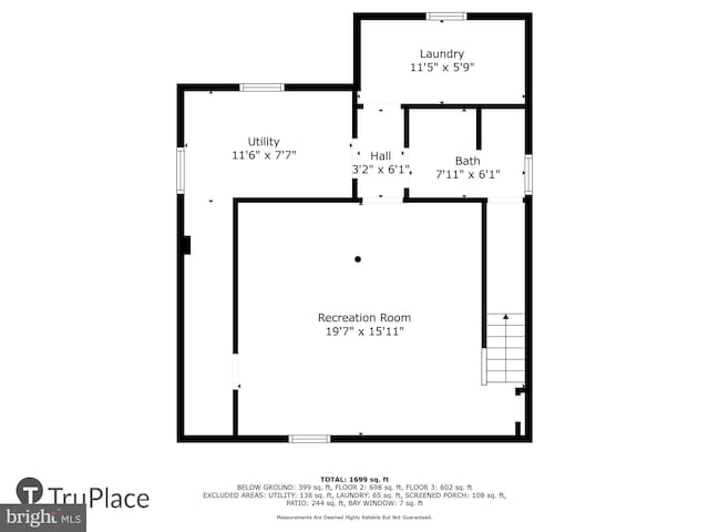 1918 Brisbane St, Silver Spring, MD 20902 - room layout