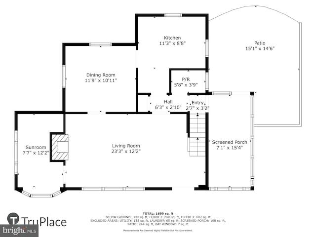 1918 Brisbane St, Silver Spring, MD 20902 - property floor plan