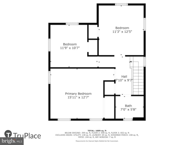 1918 Brisbane St, Silver Spring, MD 20902 - property floor plan