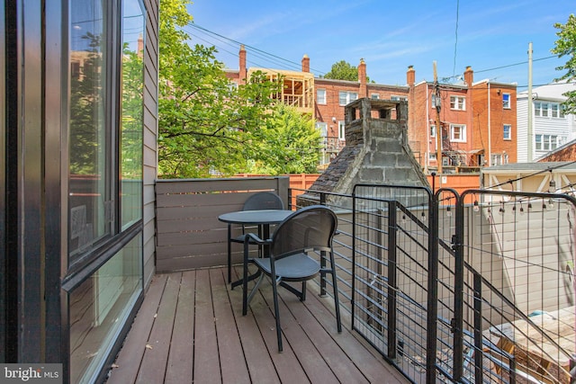 view of deck