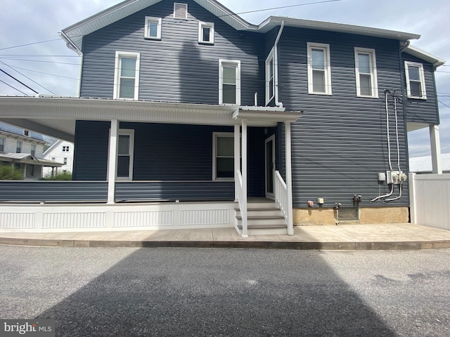 115 Penn St, Millheim, PA 16854 - view of front facade featuring a porch