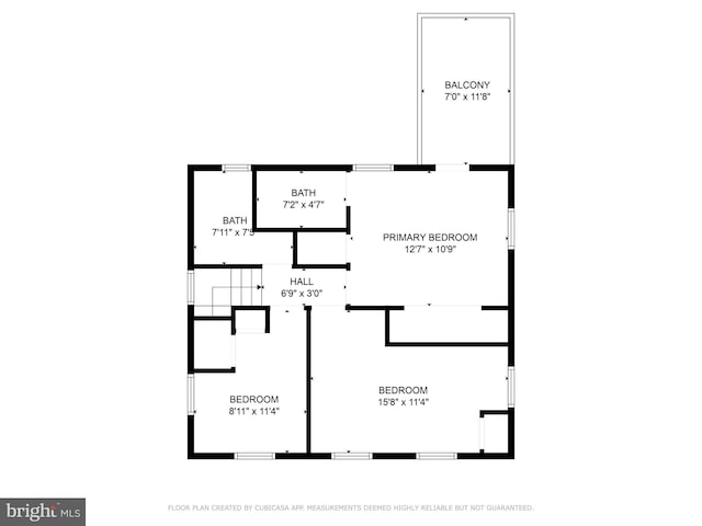 17 Longfellow St NW, Washington, DC 20011 - view of property floor plan