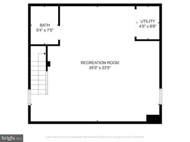 17 Longfellow St NW, Washington, DC 20011 - view of floor plan / room layout