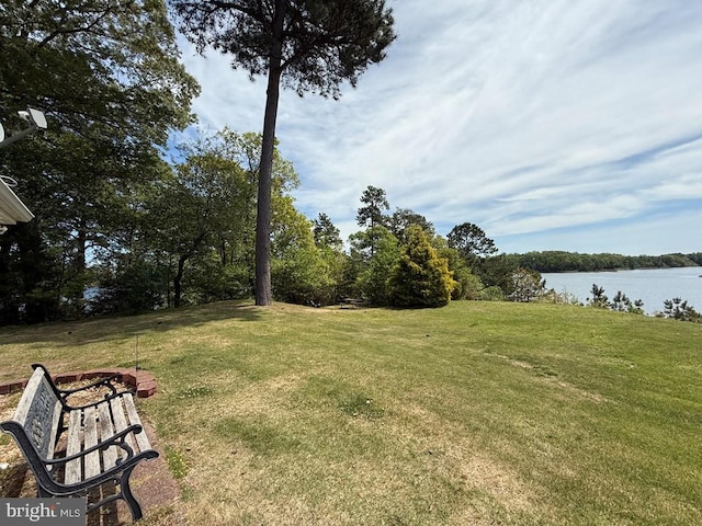 2260 Iberis Rd, Lancaster, VA 22503 - view of yard featuring a water view