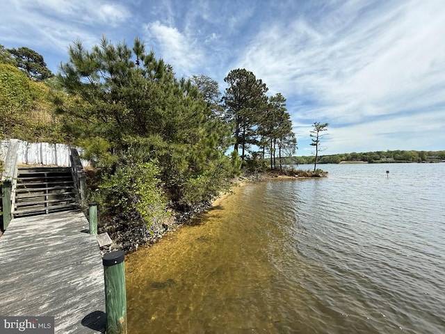 2260 Iberis Rd, Lancaster, VA 22503 - dock area with a water view
