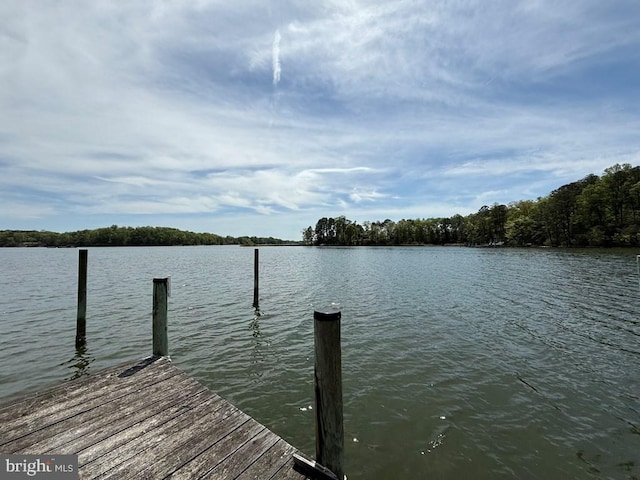 2260 Iberis Rd, Lancaster, VA 22503 - view of dock featuring a water view