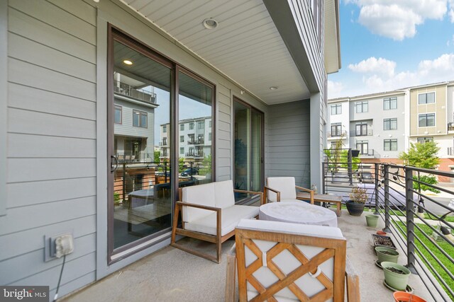1702 River Sandstone Ter SE, Leesburg, VA 20175 - view of balcony