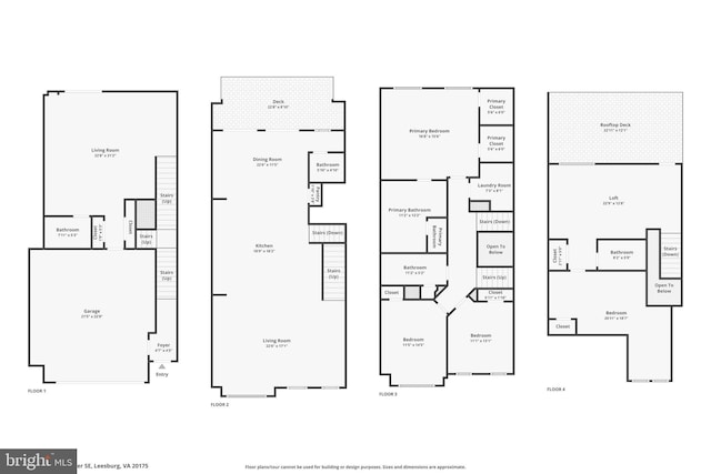 1702 River Sandstone Ter SE, Leesburg, VA 20175 - property floor plan