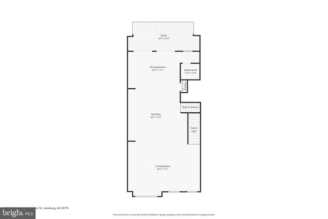 1702 River Sandstone Ter SE, Leesburg, VA 20175 - home floor plan