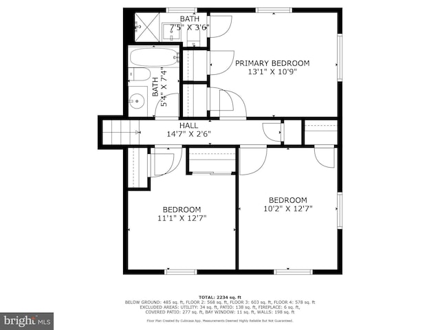 1612 7th Pl, Mclean, VA 22101 - home floor plan