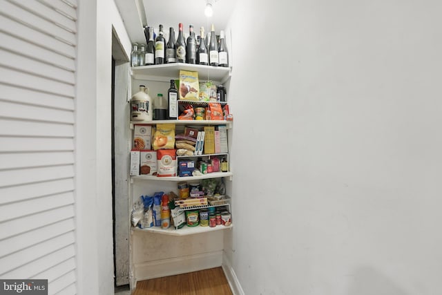 view of pantry