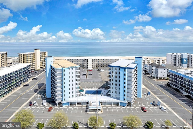 13400 Coastal Hwy Unit N405, Ocean City, MD 21842 - birds eye view of property with a view of city and a water view