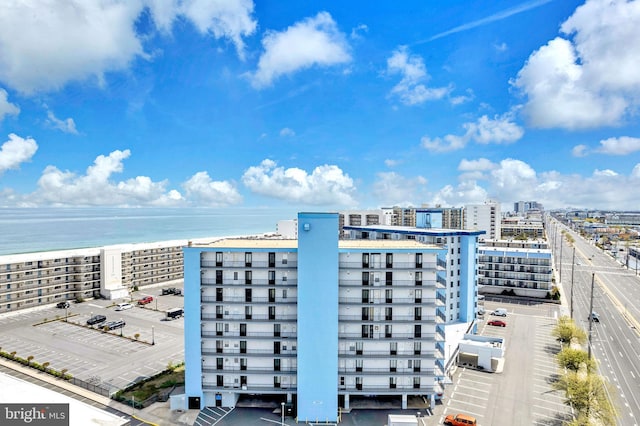 13400 Coastal Hwy Unit N405, Ocean City, MD 21842 - drone / aerial view with a city view and a water view
