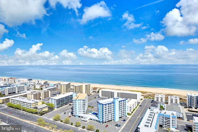 13400 Coastal Hwy Unit N405, Ocean City, MD 21842 - birds eye view of property featuring a view of the beach and a water view