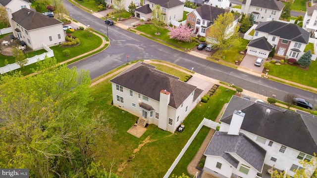24 Chesapeake Rd, Monmouth Junction, NJ 08852 - birds eye view of property with a residential view