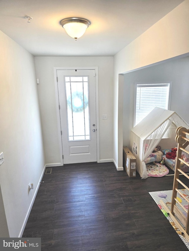 101 Saratoga Ct, North East, MD 21901 - foyer entrance featuring baseboards and wood finished floors