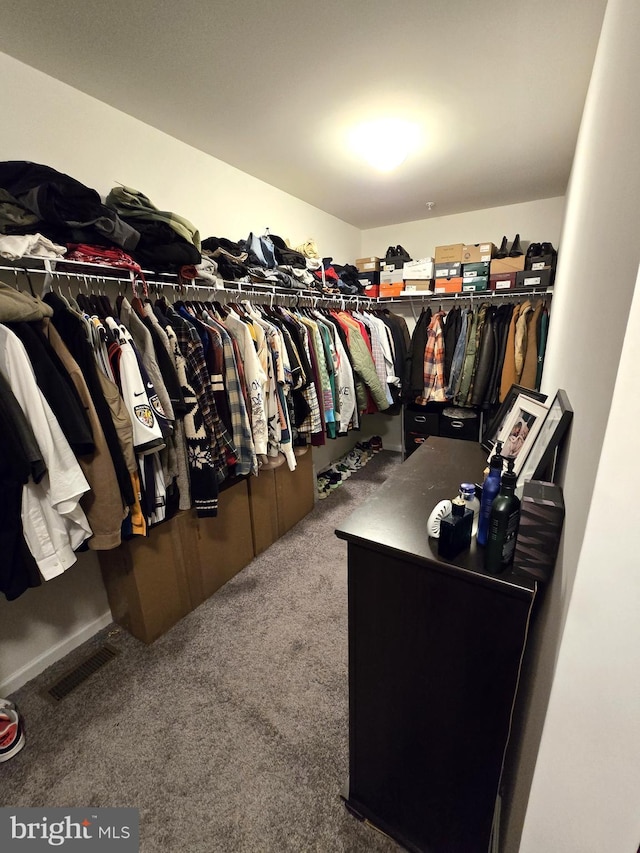 101 Saratoga Ct, North East, MD 21901 - walk in closet featuring carpet and visible vents