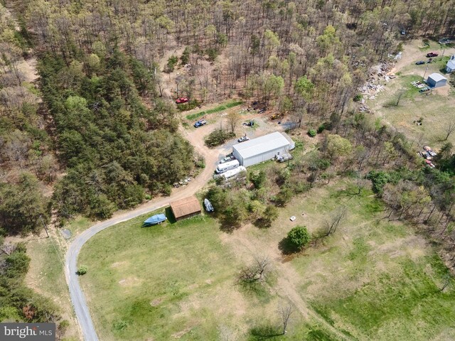 drone / aerial view