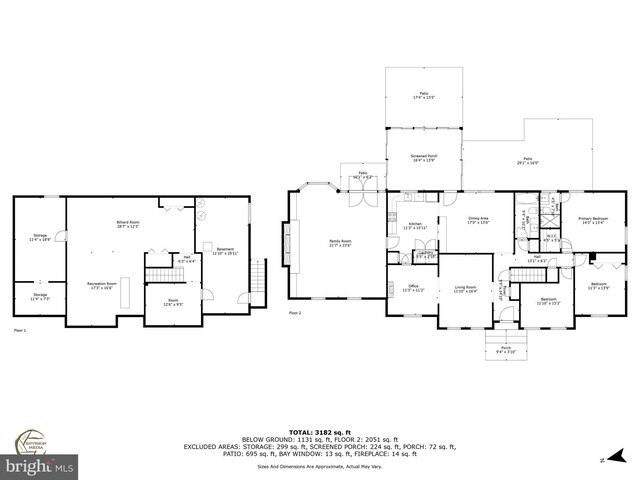 6611 Jupiter Dr, Huntingtown, MD 20639 - floor plan