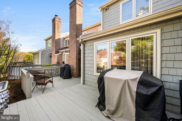 55 E Harrison Rd E Unit 55, West Chester, PA 19380 - deck featuring grilling area