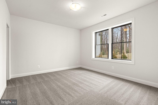11632 Pine Tree Dr, Fairfax, VA 22033 - unfurnished room with visible vents, carpet flooring, and baseboards
