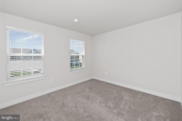 147 Parker Dr, Middletown, DE 19709 - carpeted spare room featuring baseboards and recessed lighting