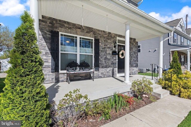 418 N Stokes, Havre De Grace, MD 21078 - view of patio / terrace with covered porch