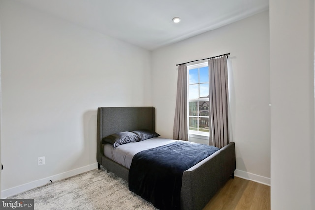 14030 Sunrise Valley Dr, Herndon, VA 20171 - bedroom with baseboards, recessed lighting, and light wood finished floors