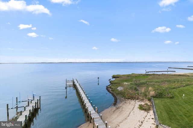 29710 Seagrass Ct, Dagsboro, DE 19939 - view of dock featuring a water view