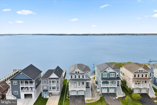 29710 Seagrass Ct, Dagsboro, DE 19939 - bird's eye view featuring a water view and a residential view