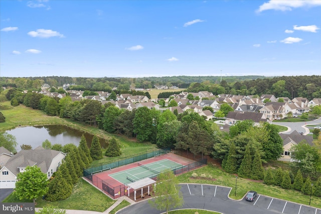 29710 Seagrass Ct, Dagsboro, DE 19939 - birds eye view of property with a water view and a residential view