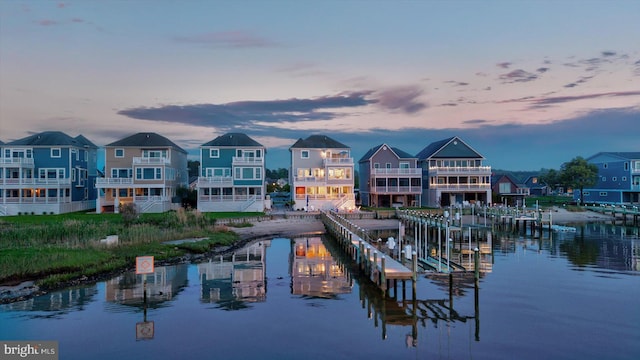 29710 Seagrass Ct, Dagsboro, DE 19939 - view of dock with a water view