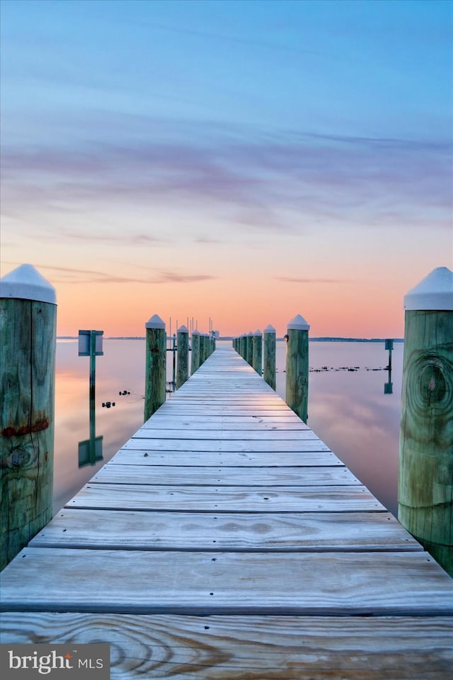 29710 Seagrass Ct, Dagsboro, DE 19939 - dock area featuring a water view