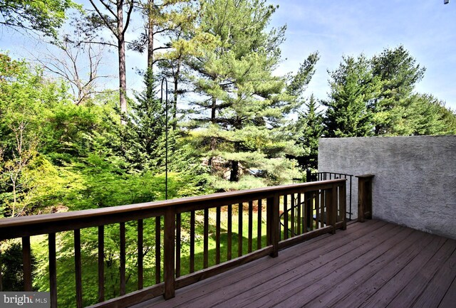 view of deck